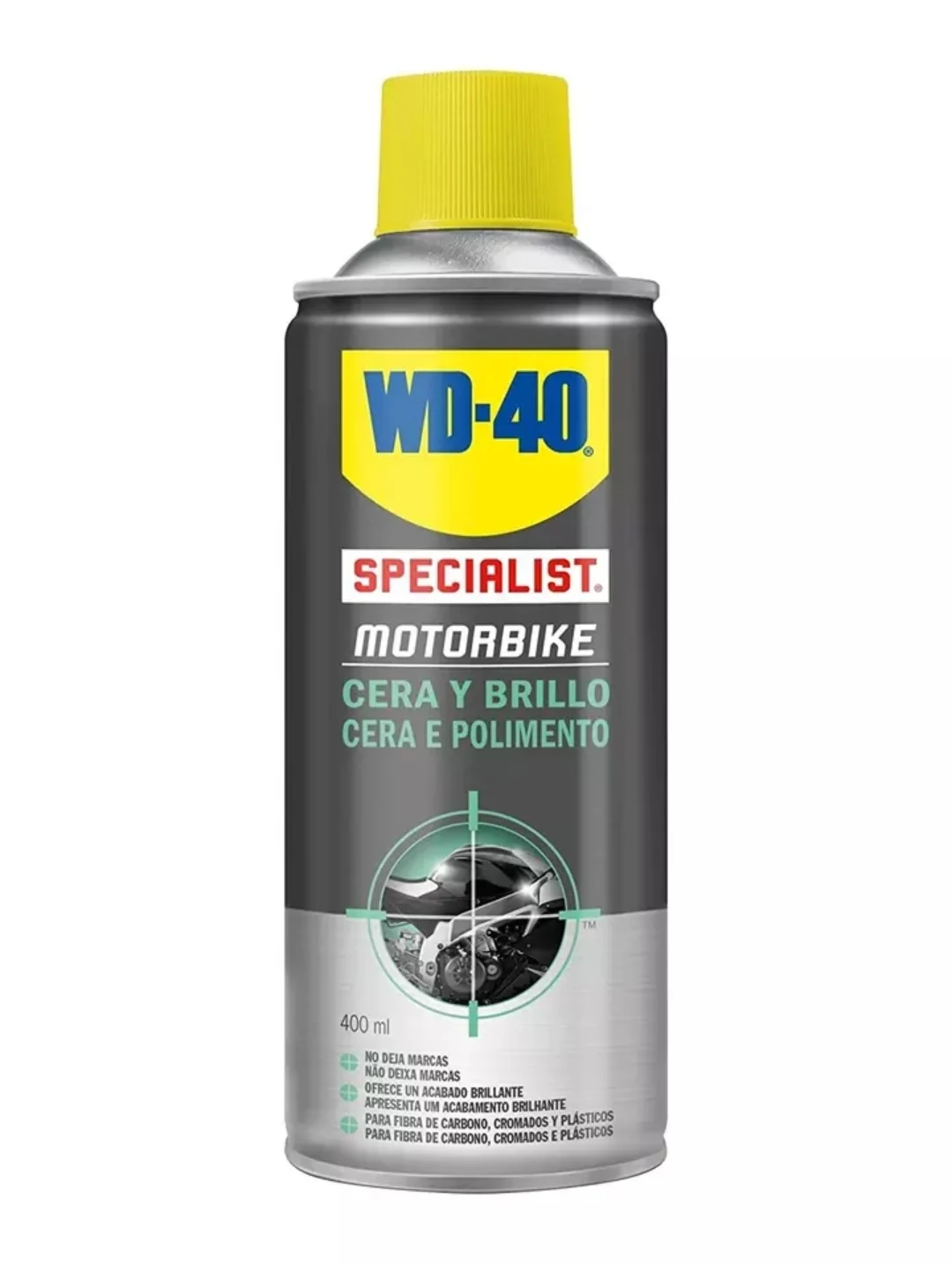 24H Liberi Dei Motocicli 400Ml Della Lucidatura Di Lustreur Dello Spruzzo Di Wd-40