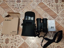 SVBONY caza prismáticos 8X42/10X42 X/8X32 BAK4 prisma SV47 HD Zoom telescopio visión Nocturna Binocular impermeable de alta potencia para acampar, caminar, cazar, disparar, turismo, ver el juego deportivo y conciertos.