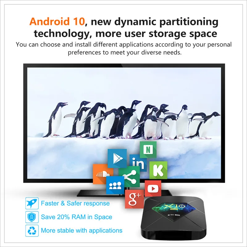 X10 MINI Android 10.0 Tv Box H313 Smart X10 Tv Set Top Box (8)