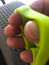 Pinza de dedo portátil para entrenamiento de fuerza banda de resistencia de silicona, agarre de mano, muñeca, Yoga, estirador de dedos, ejercicio, 3/6 Uds.