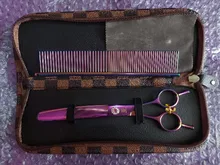 Fenice-Tijeras profesionales para peluquería canina, herramienta de alta gama, ideal para cortar pelo de perros y gatos, de 7,0 pulgadas