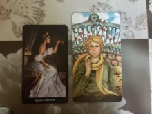Cartas de Tarot de estilo clásico, cartas de Tarot de oráculo dorado, Art Nouveau, The Green Witch, Thelema celta Universal Steampunk, juegos de mesa, 200