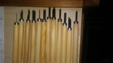 12 uds/8 uds/6 uds talla de madera profesional cuchillo cincel herramienta de mano de básicos detallados de los carpinteros marcas GYH