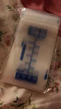 Bolsas de almacenamiento de leche materna para el congelador, etiquetas desechables de comida para bebé, seguro, 30 Uds.