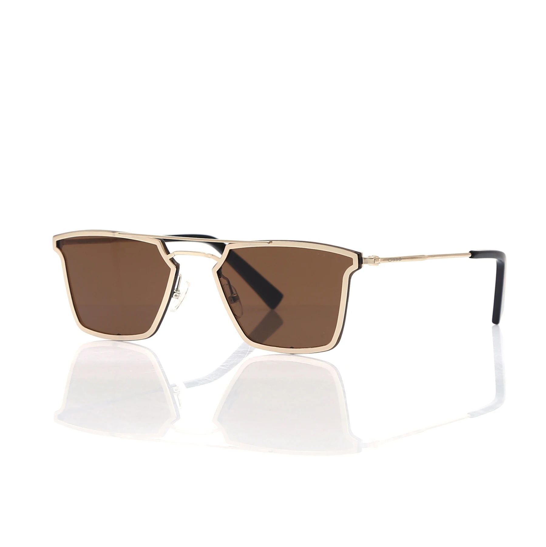 

Unisex sunglasses os 2402 02 metal gold organic square square 65-14-145 osse