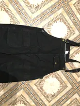 Pantalones vaqueros holgados con bolsillos para mujer, peto, mono con tirantes para el hombro, pantalones vaqueros de marca de talla grande