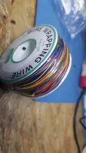 One Roll 8 Colors 30AWG Wire Wrapping Wire, Tinned Copper Solid, PVC insulation