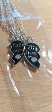 Collar con colgante de 2P para Hermanas, joyería de rompecabezas de corazón roto, regalos únicos, dijes, collares de pareja para Hermanas