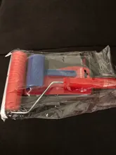 Juego de herramientas con patrón de imitación de madera, rodillo de goma Eg300T de 7 pulgadas + Embo de recubrimiento de grano de madera Ms16