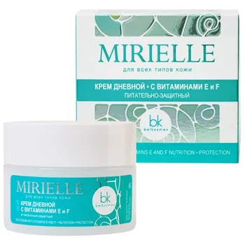 

Day Cream with vitamins E and F nutritious-protective Mirielle belkosmex