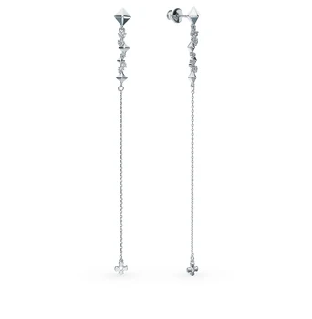 

Silver earrings with cubic zirconia sunlight sample 925