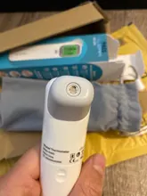ELERA-termómetro Digital infrarrojo LCD para bebés, medidor de temperatura corporal sin contacto para la frente y la oreja