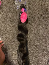 Luduna-mechones de pelo ondulado brasileño para mujer negra, extensiones de pelo ondulado 150% humano, 1/3/4 piezas, Remy