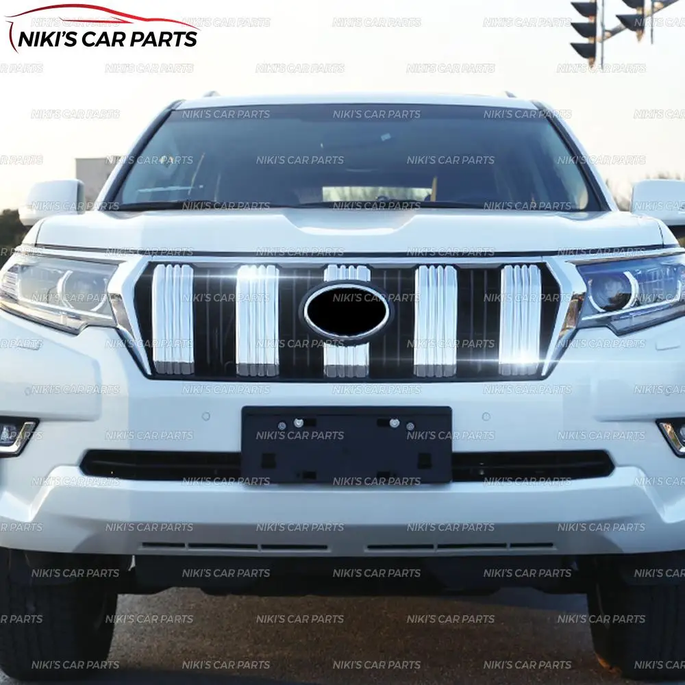 Накладка на решетку радиатора для Toyota Land Cruiser Prado FJ 150 2010- ABS пластик 1 комплект/6 шт. украшения для литья