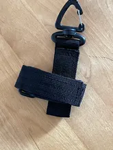 Soporte para guantes, correa para el cinturón, pinza de sujeción, hebilla de almacenamiento para escalada, Camping, senderismo y escalada