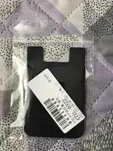 Negocios de bolsillo de crédito adhesivo de moda mujeres hombres teléfono celular titular de la tarjeta de identificación Delgado caso pegatina comprar 50 piezas tienen descuento