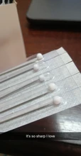 100 unids/lote desechables Piercing agujas Mixte 12G 14G 18G 20G Jetable Piercing agujas pour oído, nariz Nombril Mamelon