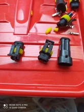 Way-Amp Electrical-Wire-Connector-Plug Super-Seal Waterproof 2-Pin for 2-5sets-Kit 1/2/3-/..