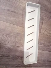 Bathroom Shelves Shampoo-Shelf White Aluminum Rack Painted-Space Single-Tier
