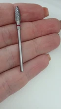 Fresa de cerámica para manicura, brocas de carburo de diamante, herramientas de pedicura