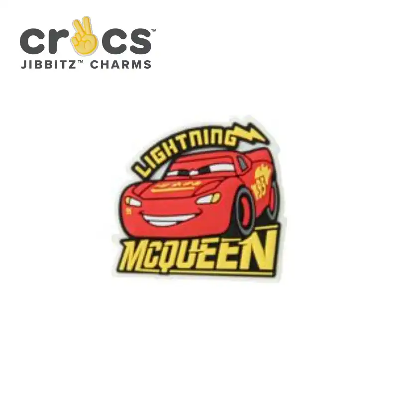 lightning mcqueen croc charms