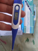 Termómetro de dibujos animados para bebé, impermeable, portátil, suave, termómetro de cabeza, digital, para niños y adultos, 1 uds.