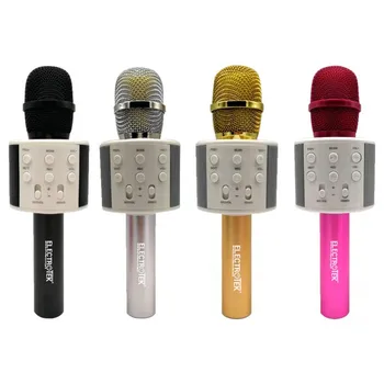 

Wireless microphone KARAOKE BLUETOOTH speaker portable 4 colors warrenty
