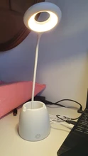 Bracket-Pen-Holder Desk-Light Table-Lamp Dimming Touch-Night-Light Learning-Multi-Function