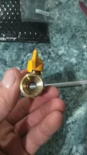 12mm Hose Barb x 1/2 BSP Male Thread Two Way Brass Ball Valve For Oil Water Air