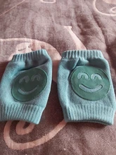 Coderas antideslizantes para niños pequeños, accesorios para bebés, rodilleras con sonrisa, Protector, rodillera de seguridad, calentador de piernas para niñas y niños