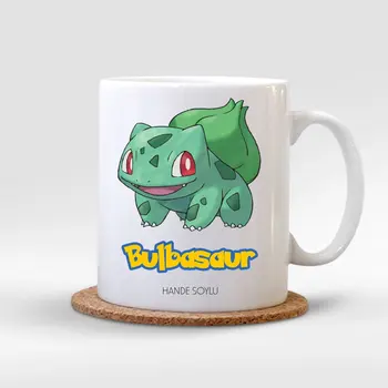 

Personalized Pokemon Bulbasaur White Mug Cup