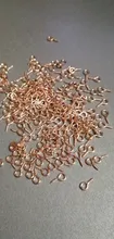 200 unids/lote pequeño Mini ojo Pins eyepin ganchos ojales tornillo roscado 8 colores cierres ganchos DIY joyería hacer accesorios