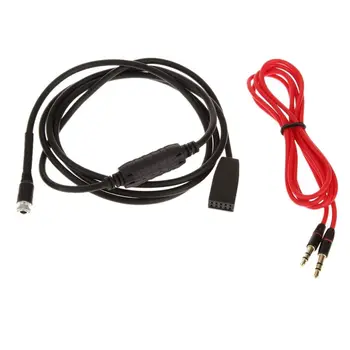 

Cable audio AUX para BMW E46 1.5 M Rojo