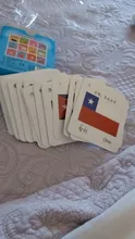Tarjetas cognitivas para niños y adultos, juguetes educativos para edades tempranas, juguetes de memoria con bandera nacional