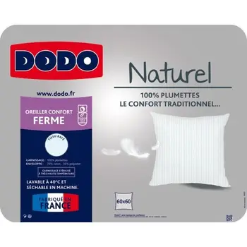 

DODO Pillow PLUMETTES White 60x60 cm