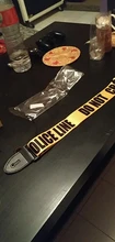 Guitar-Strap Polyester-Guitar-Belt Electric-Bass-Guitar-Parts-Accessories Yellow 