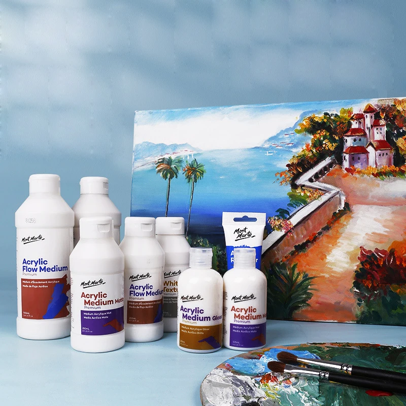 PremiumAcrylicGelMediumMatteGlossModellingPasteImpastoWhite