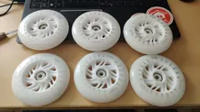 Flashing-Wheel Skate 90mm Outdoor 110mm-Speed 100mm 90A JAPY for And 6pieces