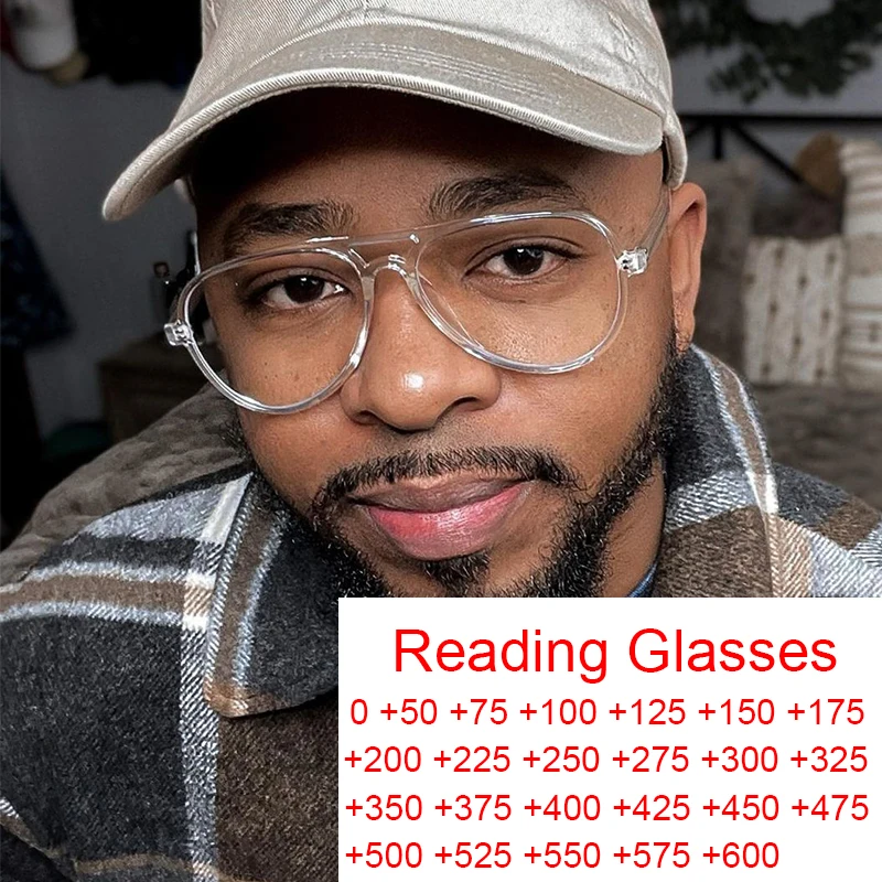 VintageOversizedPilotReadingGlassesWomenMenBrandDesignerBig