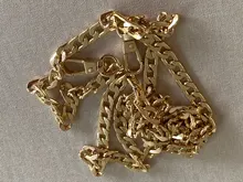 Cadena de Metal para bolso, accesorio conveniente para bolso, correa de reemplazo, cadena de hombro, oro/plata/Negro, 120cm/100cm