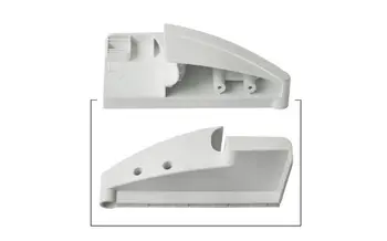 

Refrigerator door glass shelf bracket left Liebherr, libher, code 7430210