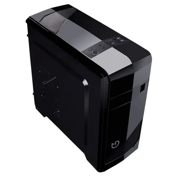 Чехол Micro ATX Midtower Hiditec ATX M10 USB 3,0 Black