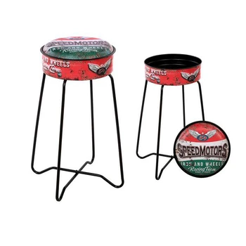 

Stool Speed Motors 116237 Retro Red