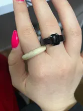 17KM-anillo acrílico de resina transparente para mujer, creativo coreano cuadrado geométrico redondo Irregular, joyería