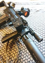 Trijicon-mira holográfica de punto rojo MRO, mira de Caza, Rifle iluminada, equipo de francotirador para mira de Rifle táctico