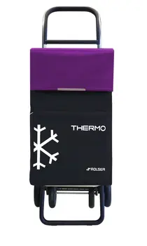 

ROLSER FRESH 4.2 shopping cart, black and mauve
