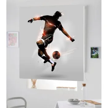 

Blind Iroa Digital Soccer 006! ROLLER BLINDS TRANSLUCENT! (100X170)