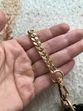 Accesorios para asa de bolso de moda, 120cm, reemplazo de cadena de Metal para monedero artesanal, bolso de mano para mujer, correa para bolso de hombro