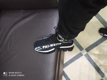 Zapatillas de deporte de calcetín superior para Hombre, Zapatos informales transpirables en blanco y negro, suaves y ligeros, talla grande, 2020