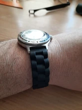 Correa de silicona para reloj de pulsera unisex, banda Universal de 5 colores, 18mm, 20mm, 22mm y 24mm, suave y ligera